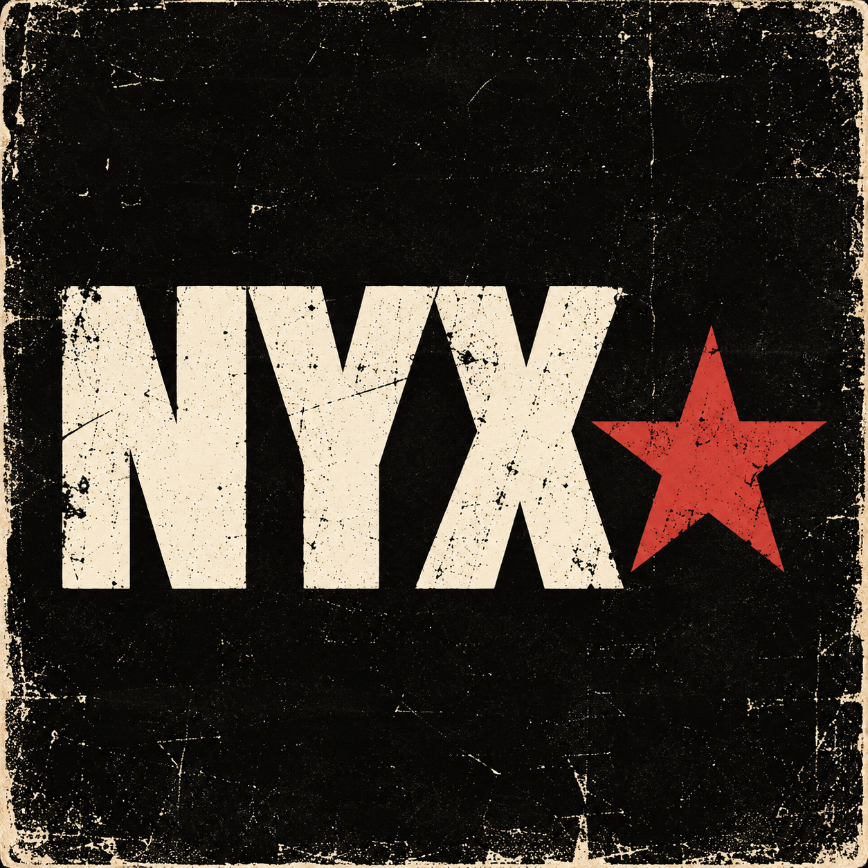 NYX con estrella roja